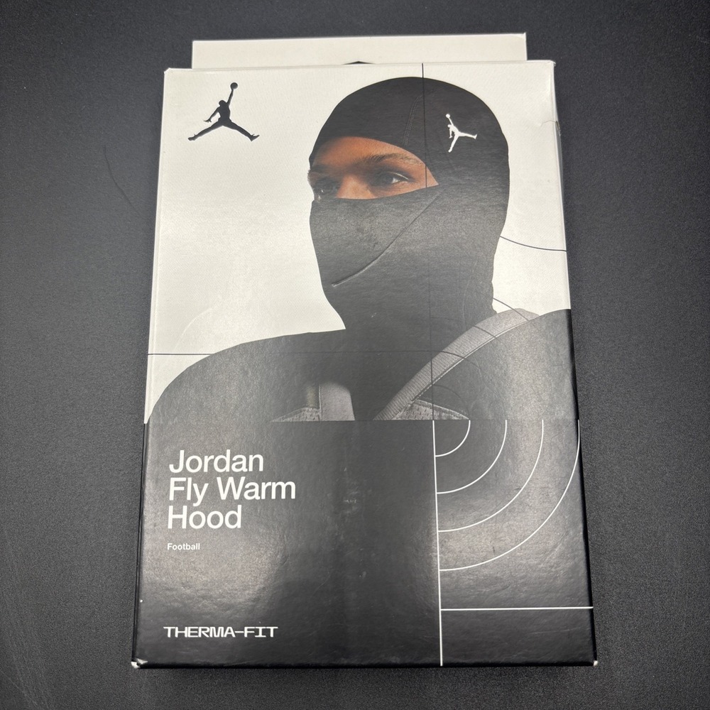 Jordan Fly Warm Therma-FIT Adult Hyperwarm Football Hood Men's Ski Mask – Black